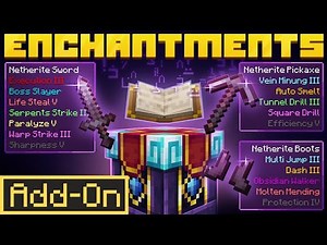 Enchantments Add-On | Minecraft Marketplace | Showcase