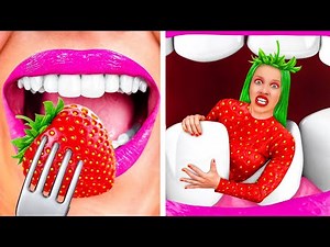 If Food were People | Funny Situations and Fails by BooBoom Challenge