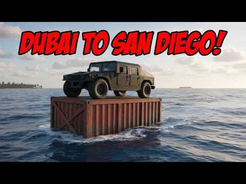 Customer ships H1 Hummer 14,275 miles for an oil change!