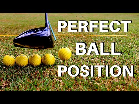 THE PERFECT BALL POSITION FOR EVERY GOLF CLUB - SIMPLE GOLF TIPS
