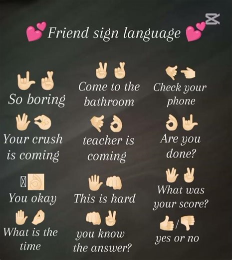 Friend Sign Language#foryou