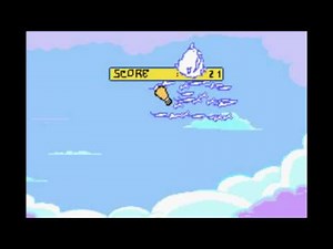 Alien Hominid (GBA): Chicken Lickin' minigame