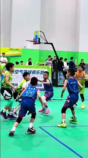 Young Hoopers Battle It Out! 🏀 8 Year Old Basketball Fun!