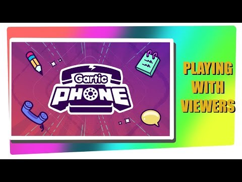 Playing Gartic Phone with Viewers!