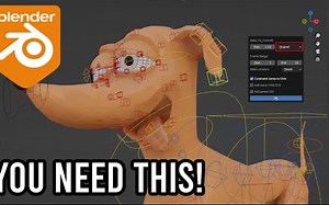 iBlender中文版插件 新动画工具箱 偏移关键帧、复制世界矩阵、共享键、添加链控制 Blender插件 Animtoolbox 教程