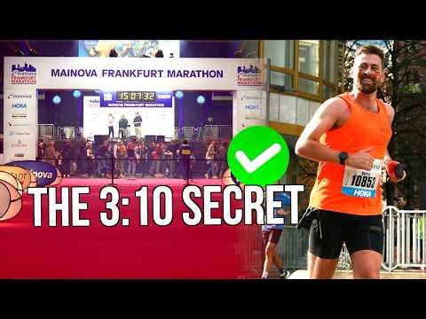The RARE tactic I used to run a Sub-3:10 Marathon 🇩🇪 Frankfurt