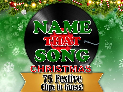 Christmas Name That Tune Game, Powerpoint Guess the Holiday Song Xmas Music Trivia for Party Fun Powerpoint Music Games Guess Lyric Game PPT - Etsy