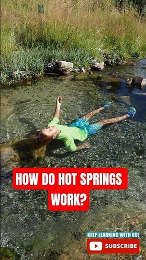 How Do Hot Springs Work? #scienceforkids #theadventurebrothersshow #learnwithme #factsforkids #earth