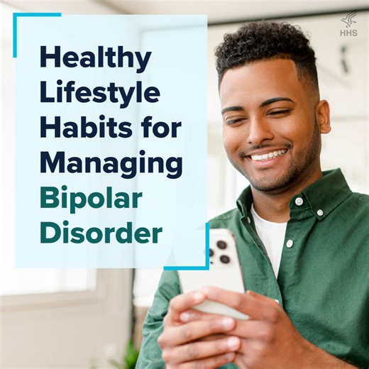 4.7K views · 33 reactions | Today is World Bipolar Day. Bipolar disorder affects millions of adults in the U.S. It can cause mood shifts ranging from extreme highs (manic episodes) to lows (depressive episodes), changes in sleep and energy levels, and the ability to think clearly. While it is a life-long condition, symptoms can be managed with a combination of medication and therapy. Learn more from SAMHSA: https://bit.ly/3wGPTJF. | U.S. Department of Health and Human Services | Facebook