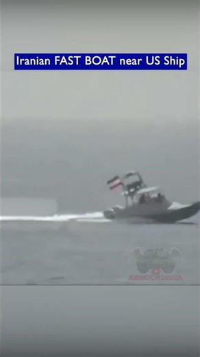 Iranian Patrol Boat Gets TOO Close to US Destroyers in Strait of Hormuz!!