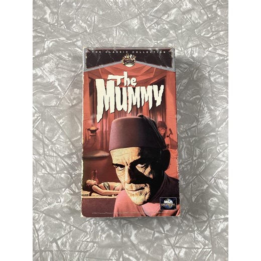 The Mummy Classic Collection VHS Movie MCA Universal Home Video 1992 Horror - Etsy