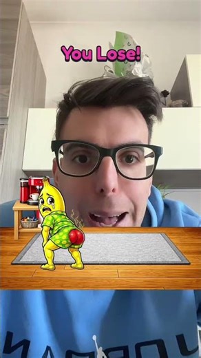 I HAVE TO PUT THE FIRE OUT OF A BANANA😅