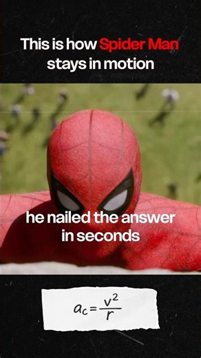 🤗Spiderman Physics Viral Short- IfAS