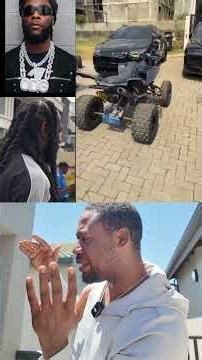 Burna Boy buys used quad bikes