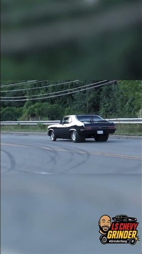 Chevy Nova drag car gets busy in traffic watch till the end