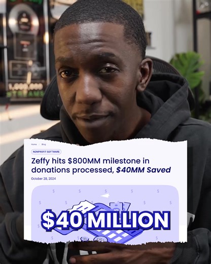 Zeffy’s saved nonprofits over 💵$40 MILLION 💵 in transaction fees. Zeffy understands nonprofits and won’t charge you a cent to use any part of their service, ever. 🤝Join over 50,000 nonprofits already using the platform for FREE! | Zeffy