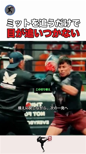 ミットを追うだけで 目が追いつかない