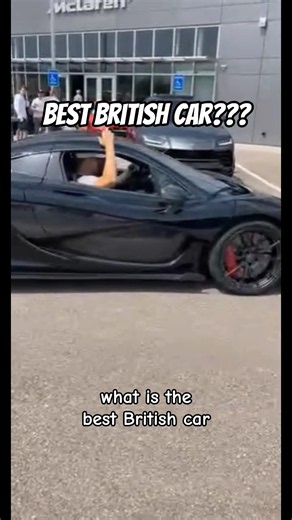 What is the best British Car? #McLarenF1 #JaguarEType #car #CarTok #shorts #hypercar #automobile