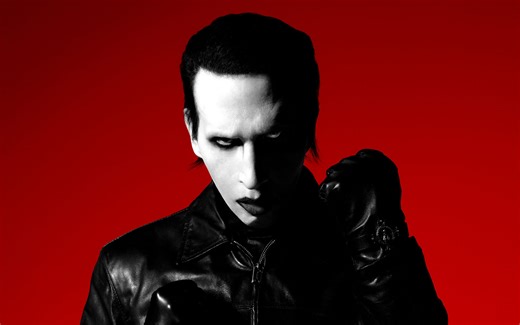 Hear MARILYN MANSON's industrialized new song "Raise the Red Flag"