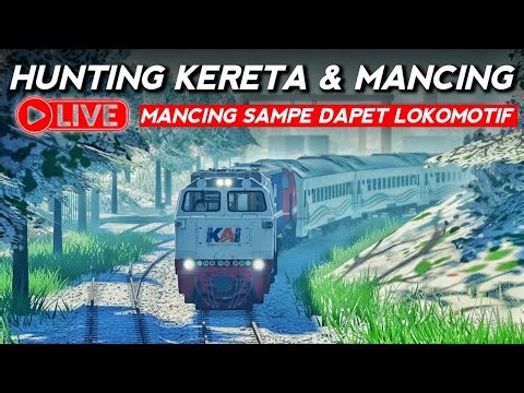 Hunting Kereta Api Sambil Mancing Biar Dapet Lokomotif (Incorails Roblox)