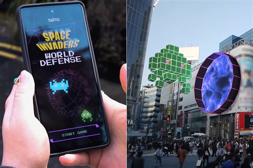 Google x Taito Space Invaders: World Defense Game Combines Augmented Reality with 3D Models