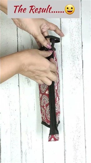 Triangular Pouch Sewing Tutorial/ Triangular Pouch with Binding #diy #youtubeshorts