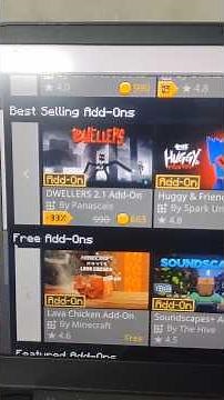Free Add-ons in Minecraft Bedrock Edition marketplace 😱😱