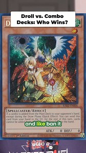 Droll and Lock Bird is similar to Maxx C. Super strong and annoying hand trap. But it does keep some of the most powerful decks in check. I think if it was to be banned, it'd be nice for Konami to also bring down the ceiling on how much the modern combo deck can do in general. Full discussion on the podcast, of course! | Team APS