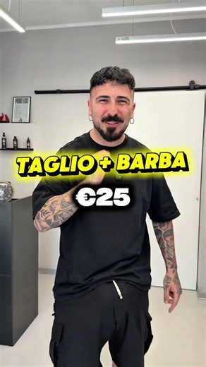 😉 Haircut for only €18 Haircut + beard for only €25
