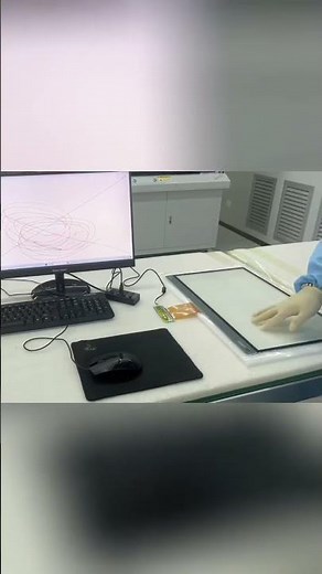23.8” Touch Portable Monitor Testing | OEM Factory Quality Check #portablemonitor #oemfactory