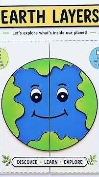 🌍 Learning about the Earth’s layers has never been this fun!