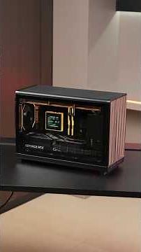 Exquisite wood-grain mini PC build with Lian Li A3! #ImmersivePCBuild #LianLiA3