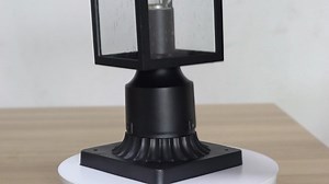 Watch Darkaway Outdoor Post Light Base Mount Adapter 3'' Pier Base on Amazon Live