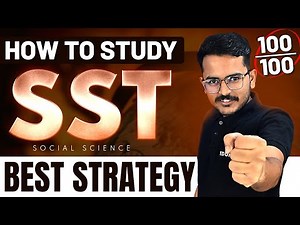 How To 𝐒𝐓𝐔𝐃𝐘 𝐒𝐒𝐓 | Class 10 CBSE | 2023-24