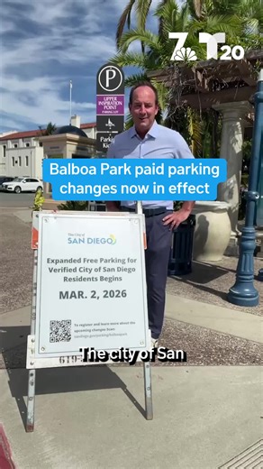 San Diego Scales Back Balboa Park Parking Plan