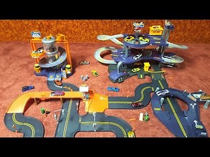 4 Set Hot Wheels World Layout - Demonstration of Features