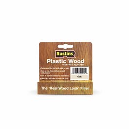 Rustins Plastic Wood Oak