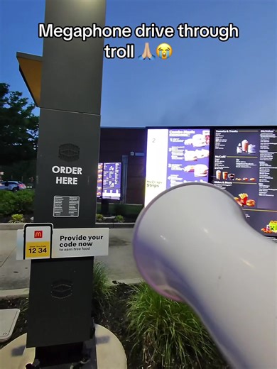 Trolls in the Drive-Thru: The Megaphone Prank