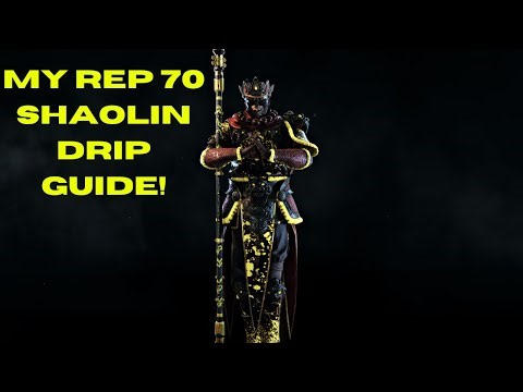 [For Honor] My shaolin customization guide