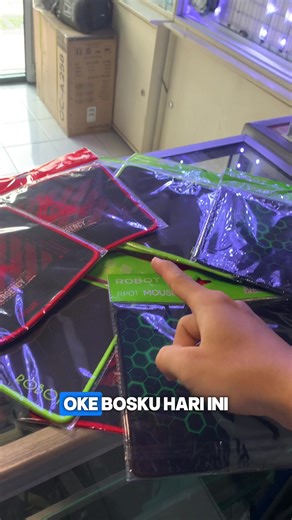 🔥 MOUSEPAD GAMING ROBOT RP01 🔥 Gerakan makin smooth, main & kerja makin nyaman! 🎮💻 ✅ Permukaan halus & presisi ✅ Anti slip, tidak gampang geser ✅ Jahitan rapi, awet dipakai lama ✅ Desain gaming keren 💰 Harga cuma 25 RIBU! 🚚 Siap kirim ke lokasi 🏠 Atau datang langsung ke lokasi 📲 Hubungi / WA: 62 813-2623-2007 Stok terbatas, siapa cepat dia dapat! 💥 #mousepad #antislip #gamingsetup #robot #fyp