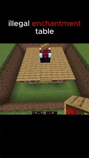 Minecraft Enchantment table design #minecraft #foryou #minecraftbuilding #mincrafttutorials