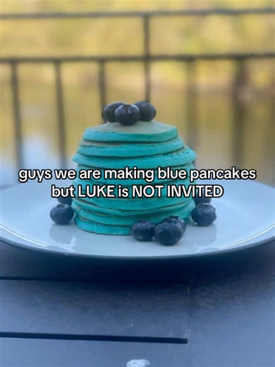 Making Blue Pancakes Without Luke