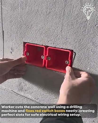 4.6K views | Switch Box Wall Installation. #ElectricalWork #WallCutting #SmartInstallation | Gizmo Trends | Facebook