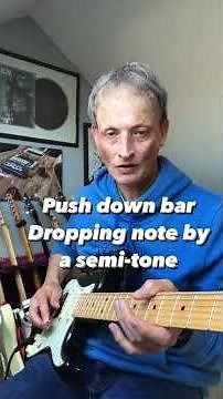 Jeff Beck style harmonics using a whammy bar