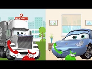 FIVE LITTLE MONKEYS JUMPING ON THE BED (CARS FAMILY MCQUEENS)