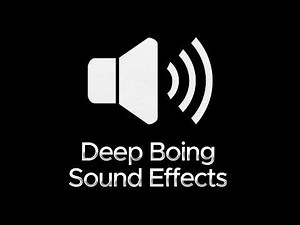 Deep Boing Sound Effects | Deep Bounce Boing Sounds (Free SFX)