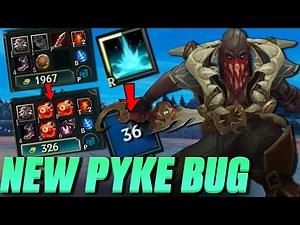 NEW PYKE BUG ABUSING TECH ??? | Davemon