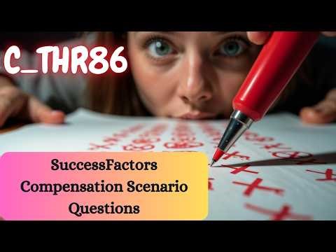 SAP C_THR86 New Certification Questions and Details [Latest]