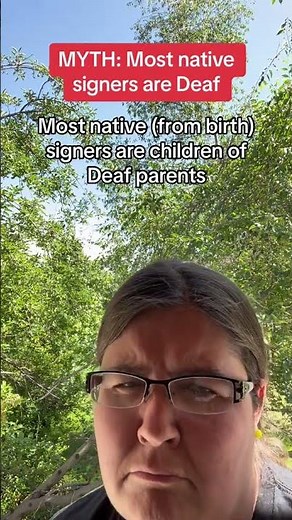 Myth Busted: Most Native Signers Are Deaf #mythbusters #deafworld
