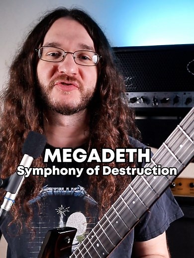 How to Play Symphony of Destruction by Megadeth - Guitar Lesson